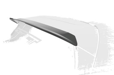 CSR Heckspoiler | Heckflügel mit ABE für Hyundai I30 (PD) Schrägheck HF862-S schwarz matt strukturiert (keine Lackierung erforderlich)