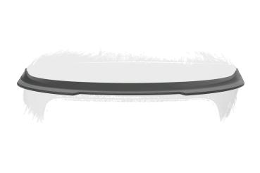 CSR Heckspoiler | Heckflügel mit ABE für Smart fortwo 453 Cabrio HF863-C Carbon Look Hochglanz (keine Lackierung erforderlich)