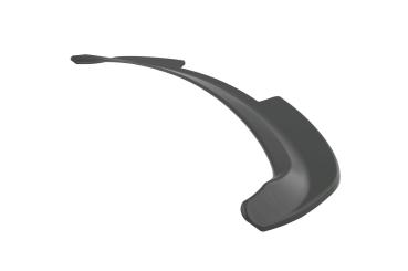 CSR Heckspoiler | Heckflügel mit ABE für Smart fortwo 453 Cabrio HF863-C Carbon Look Hochglanz (keine Lackierung erforderlich)