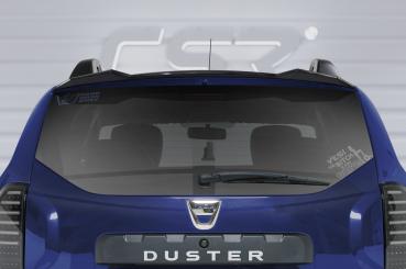 CSR Heckspoiler | Heckflügel mit ABE für Dacia Duster (1. Gen) HF864-C Carbon Look Hochglanz (keine Lackierung erforderlich)