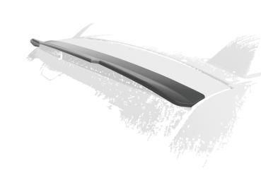 CSR Heckspoiler | Heckflügel mit ABE für Dacia Duster (1. Gen) HF864-C Carbon Look Hochglanz (keine Lackierung erforderlich)