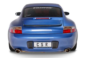 CSR Heckspoiler | Heckflügel mit ABE für Porsche 911/996 HF868-L Lackierung erforderlich (schwarz matt)