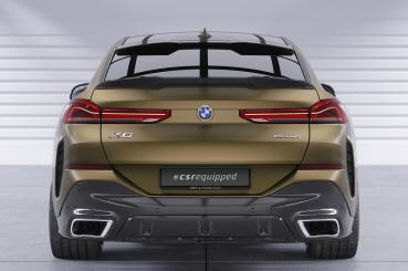 CSR Heckspoiler | Heckflügel mit ABE für BMW X6 (G06) HF869-L schwarz matt (Lackierung erforderlich)