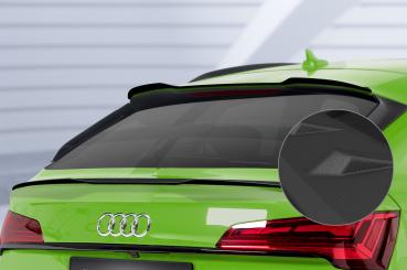 CSR Heckspoiler | Heckflügel mit ABE für Audi Q5 (FYT) Sportback HF871-S Strukturiert schwarz matt (keine Lackierung erforderlich)