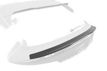 CSR Heckspoiler | Heckflügel mit ABE für Audi Q5 (FYT) Sportback HF872-L Lackierung erforderlich (unlackiert)