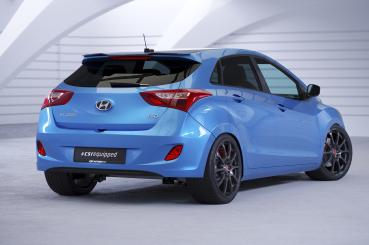 CSR Heckspoiler | Heckflügel mit ABE für Hyundai I30 (GD) HF873-L schwarz matt (Lackierung erforderlich)
