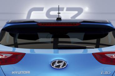 CSR Heckspoiler | Heckflügel mit ABE für Hyundai I30 (GD) HF873-L schwarz matt (Lackierung erforderlich)