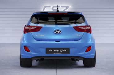 CSR Heckspoiler | Heckflügel mit ABE für Hyundai I30 (GD) HF873-L schwarz matt (Lackierung erforderlich)