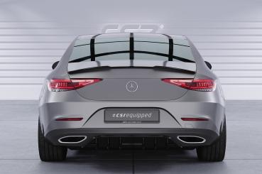 CSR Heckspoiler | Heckflügel mit ABE für Mercedes-Benz CLS (C257) HF874-C Carbon Look Hochglanz (keine Lackierung erforderlich)