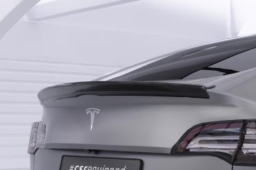 CSR Heckspoiler | Heckflügel mit ABE für Tesla Model Y HF878-L Lackierung erforderlich (schwarz matt)