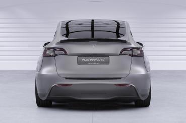 CSR Heckspoiler | Heckflügel mit ABE für Tesla Model Y HF878-L Lackierung erforderlich (schwarz matt)