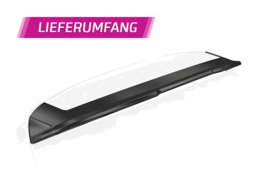 CSR Heckspoiler | Heckflügel mit ABE für BMW 1er F20/F21 HF880-S schwarz matt strukturiert (keine Lackierung erforderlich)