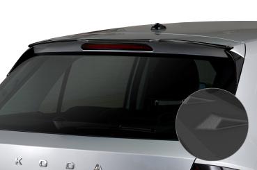 CSR Heckspoiler | Heckflügel mit ABE für Skoda Fabia 3 HF884-S schwarz matt strukturiert (keine Lackierung erforderlich)