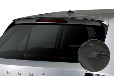 CSR Heckspoiler | Heckflügel mit ABE für Skoda Fabia 3 HF884-M Carbon Look matt strukturiert (keine Lackierung erforderlich)