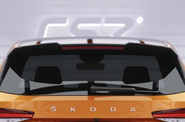 CSR Heckspoiler | Heckflügel mit ABE für Skoda Fabia 4 HF886-M Carbon Look matt strukturiert (keine Lackierung erforderlich)