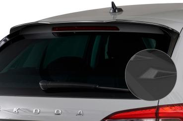 CSR Heckspoiler | Heckflügel mit ABE für Skoda Scala HF887-S schwarz matt strukturiert (keine Lackierung erforderlich)
