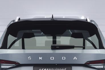 CSR Heckspoiler | Heckflügel mit ABE für Skoda Kodiaq HF892-L schwarz matt (Lackierung erforderlich)