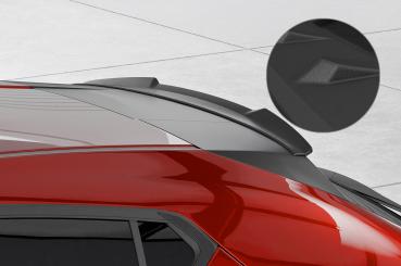 CSR Heckspoiler | Heckflügel mit ABE für Mazda 3 (Typ BP) Schrägheck HF894-S Strukturiert schwarz matt (keine Lackierung erforderlich)