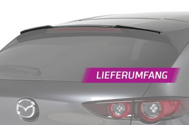 CSR Heckspoiler | Heckflügel mit ABE für Mazda 3 (Typ BP) Schrägheck HF894-C Carbon Look Hochglanz (keine Lackierung erforderlich)