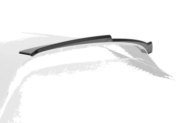 CSR Heckspoiler | Heckflügel mit ABE für Mazda 3 (Typ BP) Schrägheck HF894-C Carbon Look Hochglanz (keine Lackierung erforderlich)