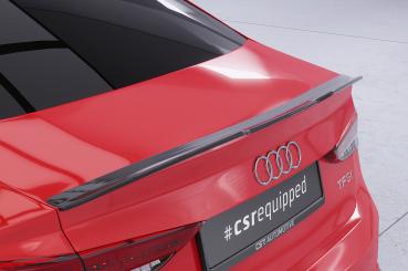 CSR Heckspoiler | Heckflügel mit ABE für Audi A3 8V Limousine HF900-G Glossy schwarz Hochglanz (keine Lackierung erforderlich)