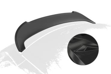 CSR Heckspoiler | Heckflügel mit ABE für Porsche Cayman 987c HF901-C Carbon Look glänzend (keine Lackierung erforderlich)