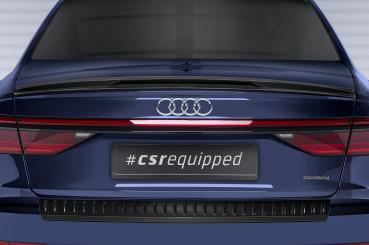 CSR Heckspoiler | Heckflügel mit ABE für Audi A8 (D5) HF905-S schwarz matt strukturiert (keine Lackierung erforderlich)