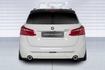 CSR Heckspoiler | Heckflügel mit ABE für BMW 2er (F45) Active Tourer HF907-L schwarz matt (Lackierung erforderlich)