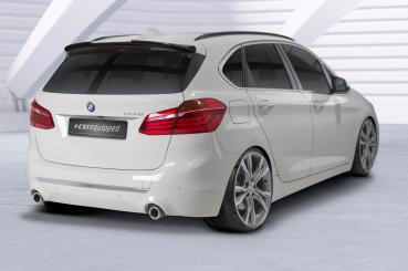 CSR Heckspoiler | Heckflügel mit ABE für BMW 2er (F45) Active Tourer HF907-L schwarz matt (Lackierung erforderlich)