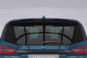 CSR Heckspoiler | Heckflügel mit ABE für Ford S-Max 2. Gen HF910-M Carbon Look matt strukturiert (keine Lackierung erforderlich)