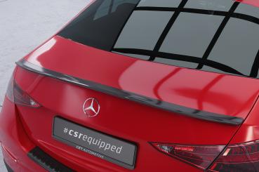 CSR Heckspoiler | Heckflügel mit ABE für Mercedes-Benz C-Klasse (W206) Limousine HF914-L schwarz matt (Lackierung erforderlich)
