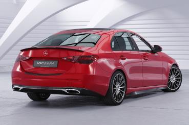 CSR Heckspoiler | Heckflügel mit ABE für Mercedes-Benz C-Klasse (W206) Limousine HF914-L schwarz matt (Lackierung erforderlich)