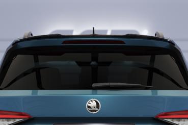 CSR Heckspoiler | Heckflügel mit ABE für Skoda Kodiaq HF916-L schwarz matt (Lackierung erforderlich)