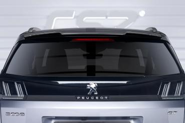 CSR Heckspoiler | Heckflügel mit ABE für Peugeot 3008 2. Gen HF933-L schwarz matt (Lackierung erforderlich)