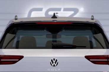 CSR Heckspoiler | Heckflügel mit ABE für VW Golf 8 (Typ CD) Variant HF942-M Carbon Look matt strukturiert (keine Lackierung erforderlich)