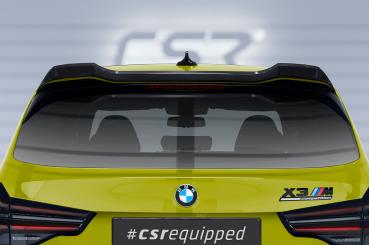 CSR Heckspoiler | Heckflügel mit ABE für BMW X3 F97 M Competition HF948-S schwarz matt strukturiert (keine Lackierung erforderlich)