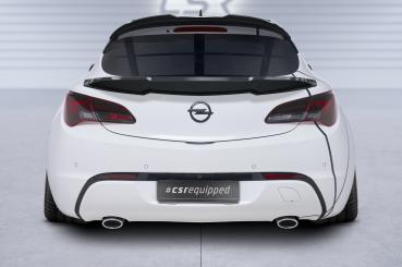 CSR Heckspoiler | Heckflügel mit ABE für Opel Astra J GTC OPC-Line HF950-G Glossy schwarz Hochglanz (keine Lackierung erforderlich)