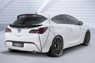 CSR Heckspoiler | Heckflügel mit ABE für Opel Astra J GTC HF951-G Glossy schwarz Hochglanz (keine Lackierung erforderlich)