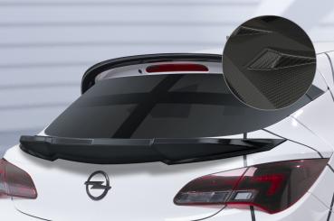 CSR Heckspoiler | Heckflügel mit ABE für Opel Astra J GTC HF951-M Carbon Look matt strukturiert (keine Lackierung erforderlich)