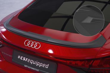 CSR Heckspoiler | Heckflügel mit ABE für Audi e-tron GT (FW) HF956-S schwarz matt strukturiert (keine Lackierung erforderlich)
