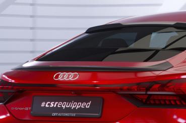 CSR Heckspoiler | Heckflügel mit ABE für Audi e-tron GT (FW) HF956-L schwarz matt (Lackierung erforderlich)