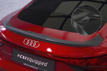 CSR Heckspoiler | Heckflügel mit ABE für Audi e-tron GT (FW) HF956-G Glossy schwarz Hochglanz (keine Lackierung erforderlich)