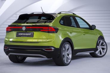 CSR Heckspoiler | Heckflügel mit ABE für VW Taigo (Typ CS) HF957-L Lackierung erforderlich