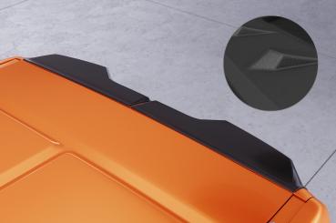 CSR Heckspoiler | Heckflügel mit ABE für Ford Transit MK7 Custom mit Hecktüren HF964-S Strukturiert schwarz matt (keine Lackierung erforderlich)