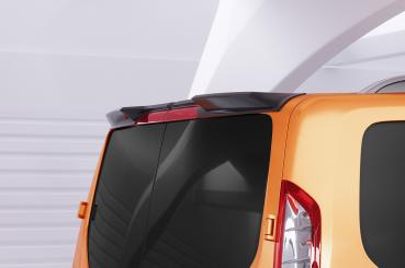 CSR Heckspoiler | Heckflügel mit ABE für Ford Transit MK7 Custom mit Hecktüren HF964-C Carbon Look glänzend (keine Lackierung erforderlich)