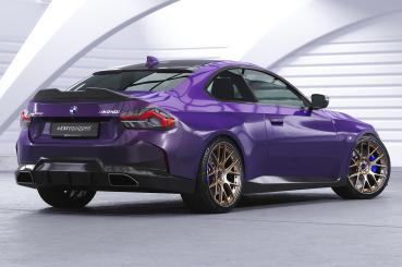 CSR Heckspoiler | Heckflügel mit ABE für BMW 2er G42 HF970-L schwarz matt (Lackierung erforderlich)