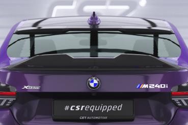 CSR Heckspoiler | Heckflügel mit ABE für BMW 2er G42 HF970-L schwarz matt (Lackierung erforderlich)