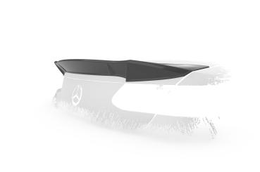 CSR Heckspoiler | Heckflügel mit ABE für Mercedes-Benz E-Klasse (A238) Cabrio HF977-S Strukturiert schwarz matt (keine Lackierung erforderlich)