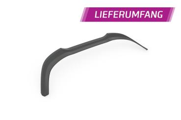 CSR Heckspoiler | Heckflügel mit ABE für Fiat Tipo (Typ 356) Sport HF980-L schwarz matt (Lackierung erforderlich)