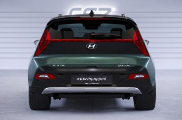 CSR Heckspoiler | Heckflügel mit ABE für Hyundai Bayon HF982-L schwarz matt (Lackierung erforderlich)